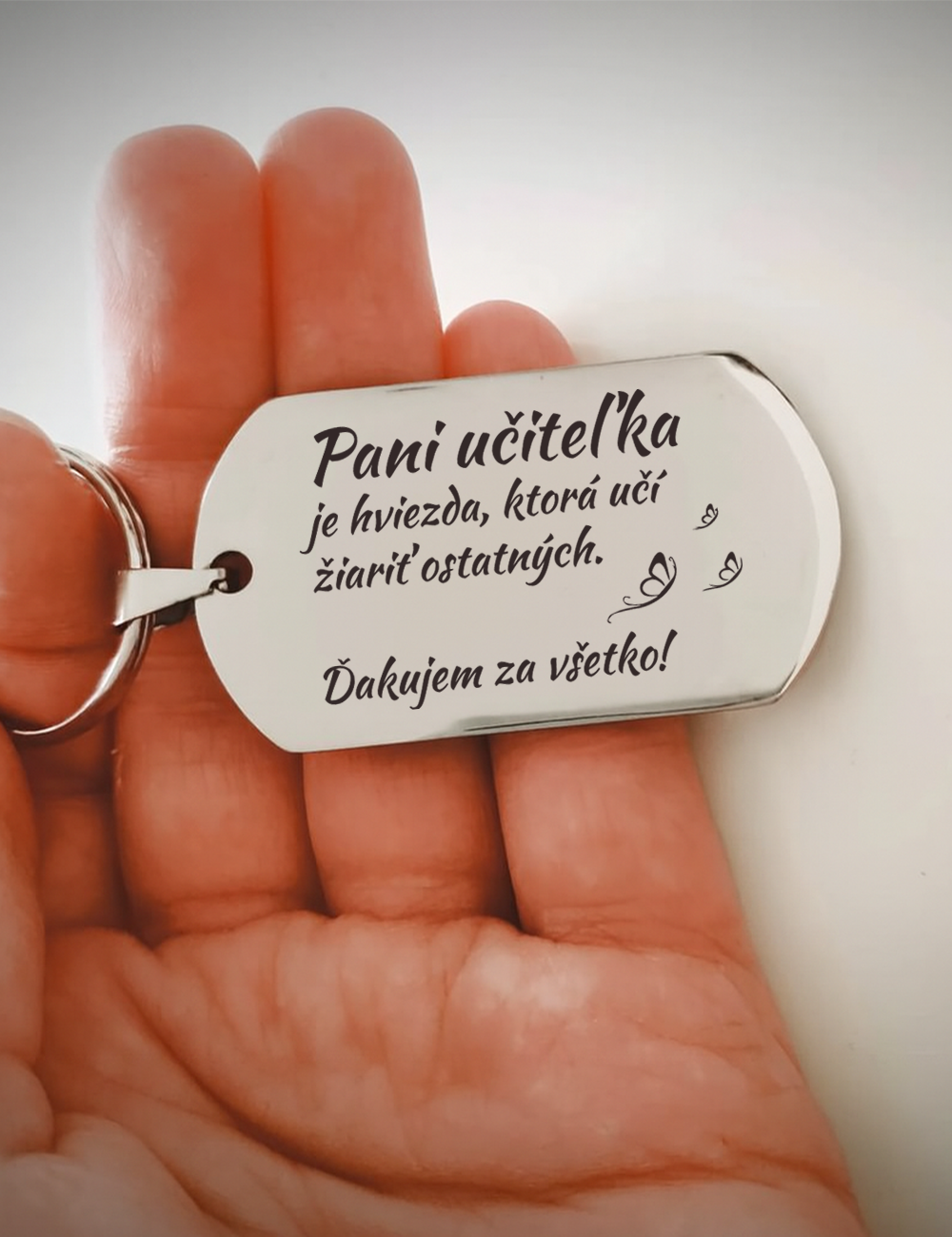Kľúčenka P032-Pre pani učiteľku