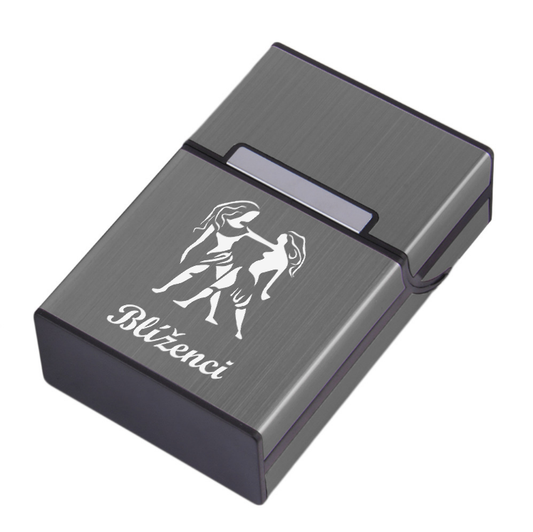Krabička na cigarety K001 so znameniami zverokruhu