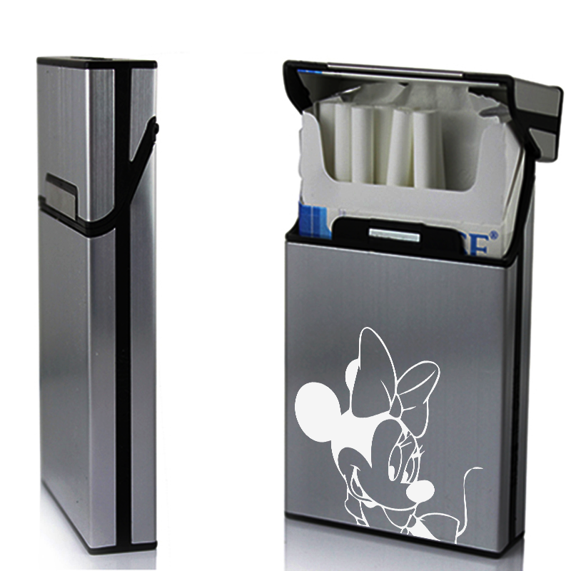 Slim krabička na cigarety K002-Mickey Mouse / Minnie
