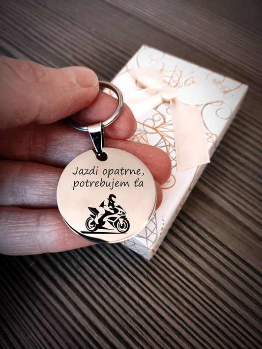 Kľúčenka P030-Jazdi opatrne
