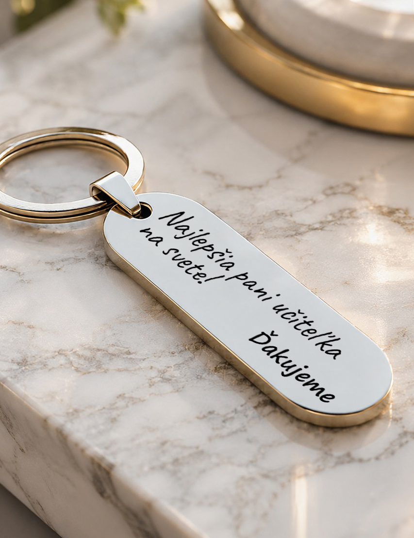 Kľúčenka TALIA - Pani učiteľke