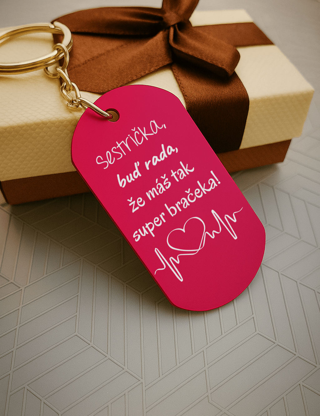 Kľúčenka P001-Pre sestru
