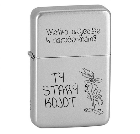Benzínový zapaľovač ZAP041- Všetko najlepšie k narodeninám