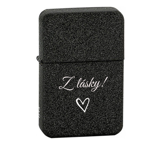 Benzínový zapaľovač ZAP040- Z lásky