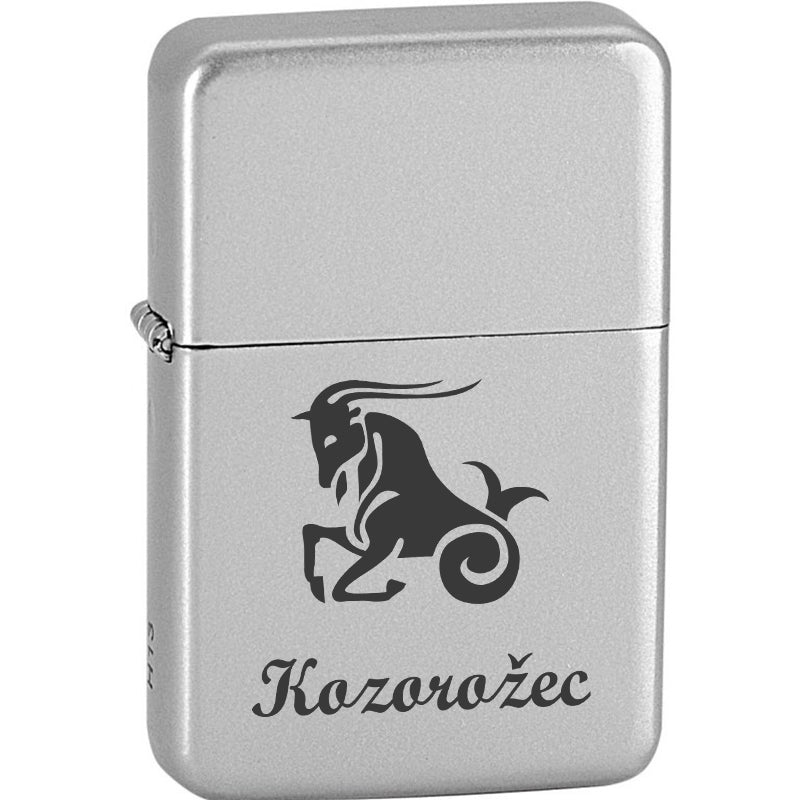 Benzínový zapaľovač ZAP041- so znamením zverokruhu
