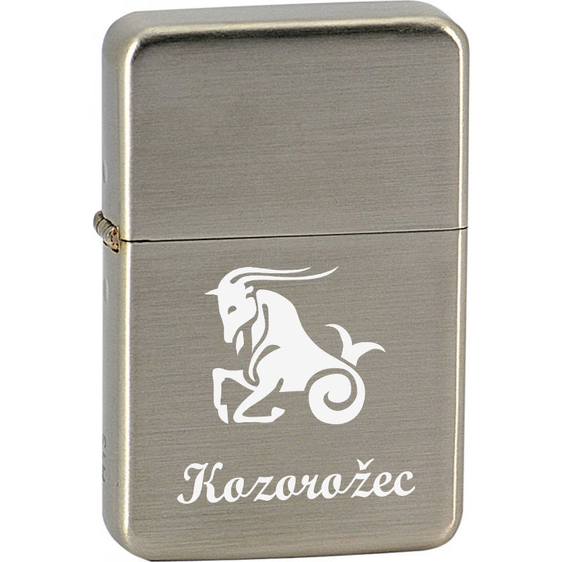 Benzínový zapaľovač ZAP043-so znamením zverokruhu