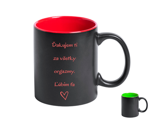 Keramický hrnček S007 - Ľúbim ťa